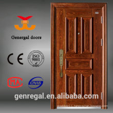 World Top End Transfer grain residential luxury security wood door